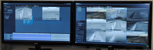 Wavestore's VMS solution has the ability to de-warp images at the software level rather than at the camera.