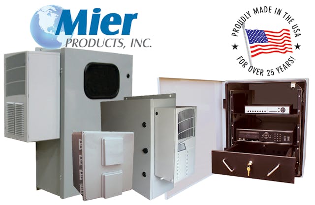 Mier Products, Inc. has added to their line of over sixty Temperature Controlled Enclosures used to protect various technologies