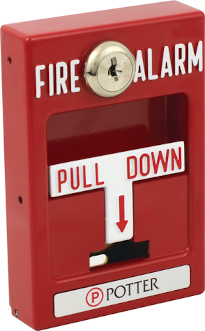 Addressable Pull Station series From Potter Electric Signal Company Security Info Watch