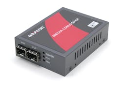 The FCU-3102SFP-SFP-DR 100/1000Base-X SFP to 100/1000Base-X SFP media converter is a flexible solution for multiple fiber integration applications.