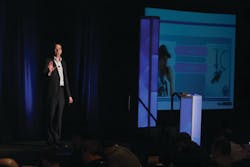 Axis Communications General Manager Fredrik Nilsson addresses attendees at MIPS 2013 in Las Vegas. Axis Communications General Manager Fredrik Nilsson addresses attendees at MIPS 2013 in Las Vegas.