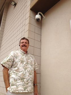 Dennis Schwind, security coordinator and executive assistant to the managing director for the County of Maui, oversaw the installation of a network of municipal surveillance cameras from American Dynamics. Dennis Schwind, security coordinator and executive assistant to the managing director for the County of Maui, oversaw the installation of a network of municipal surveillance cameras from American Dynamics.