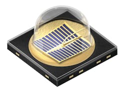 The infrared Oslon black SFH 4725S LED from Osram Opto Semiconductors has a wavelength of 940 nanometers, making it nearly invisible to the human eye, and its black package reflects virtually no ambient light. The infrared Oslon black SFH 4725S LED from Osram Opto Semiconductors has a wavelength of 940 nanometers, making it nearly invisible to the human eye, and its black package reflects virtually no ambient light.