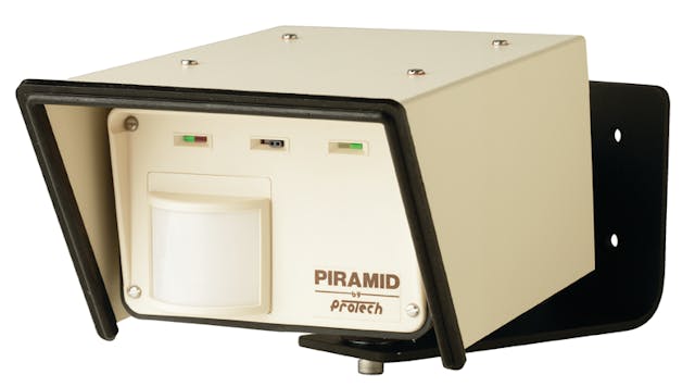 PIRAMID XL2 models SDI-76XL2 and SDI-77XL2 are dual technology sensors combining PROTECH&apos;S proprietary Stereo Doppler Microwave technology with a dual element passive infrared sensor.