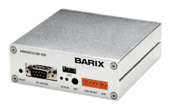 Barix Annuncicom200 Frontangle 10889724 Barix Annuncicom200 Frontangle 10889724