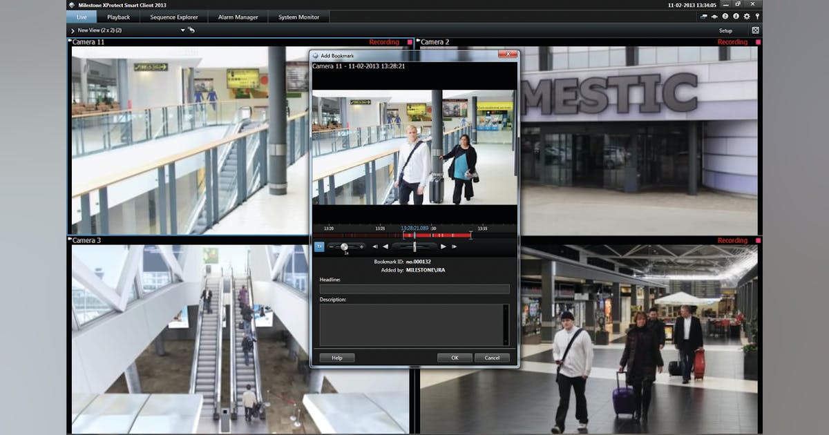 Milestone XProtect Expert Security Info Watch