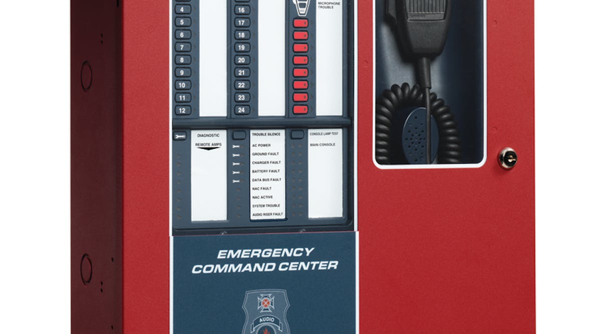 Fire-Lite Alarms Emergency Command Center.