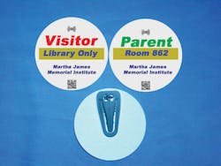 Badgetec's new featherweight visitor passes for the healthcare sector Badgetec's new featherweight visitor passes for the healthcare sector