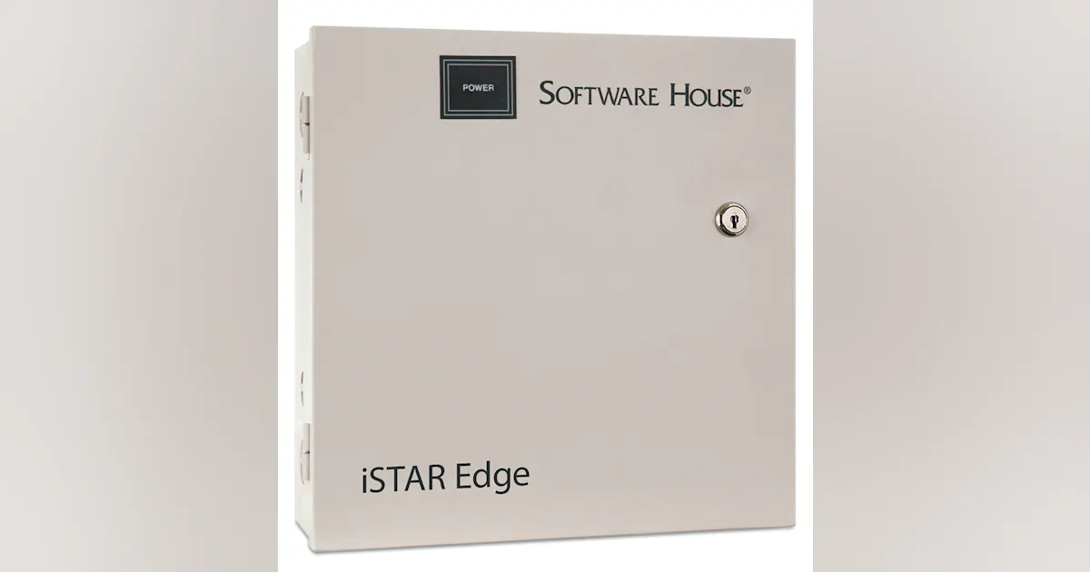 Single-reader iSTAR Edge Controller from Software House | Security Info ...