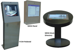 Viscount's MESH units work with its Freedom Access Control line Viscount's MESH units work with its Freedom Access Control line