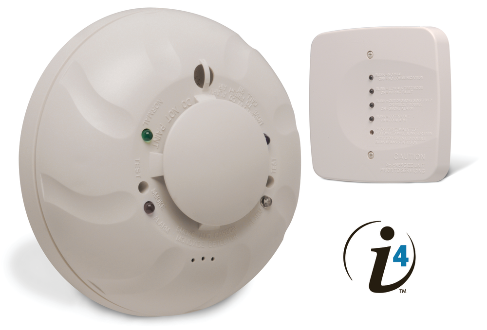 I4 Series Combination Carbon Monoxide (CO)/Smoke Detector | Security ...