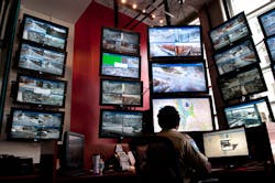 Baltimore Police Lt. Samuel Hood III discusses how the city manages the influx of data it receives on a daily basis from its CitiWatch surveillance network. Baltimore Police Lt. Samuel Hood III discusses how the city manages the influx of data it receives on a daily basis from its CitiWatch surveillance network.