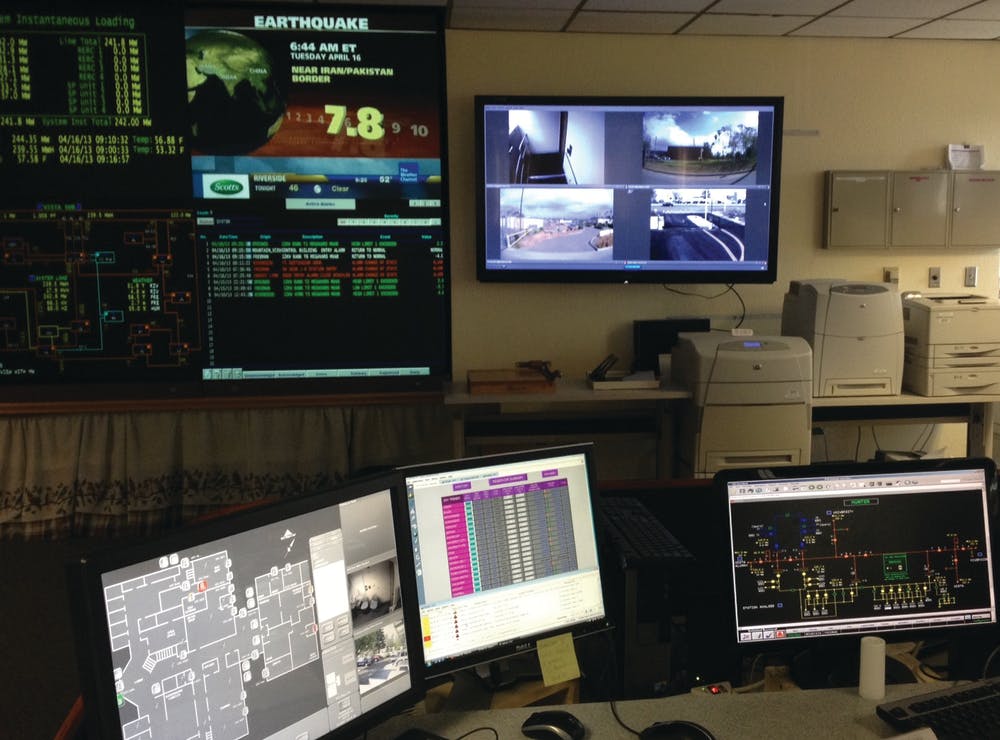 The city of Riverside, Calif., deployed a PSIM system solution from Stanley Security Solutions in their utilities operation center.