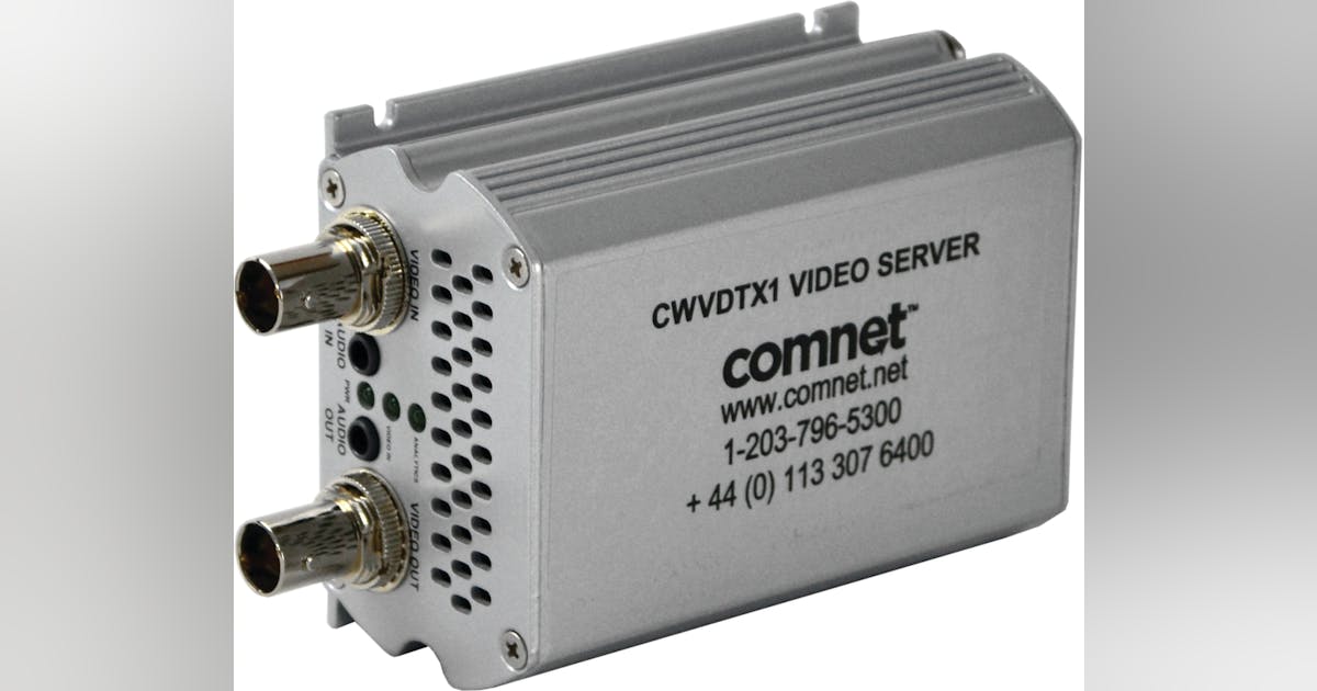 CWVDTX1 single channel video encoder or decoder | SecurityInfoWatch