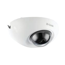 D-Link's DCS-6210 HD fixed dome network camera. D-Link's DCS-6210 HD fixed dome network camera.