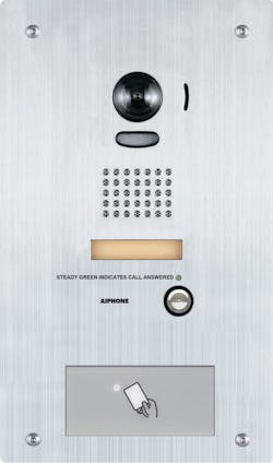 An embedded HID® ProxPoint® Plus proximity card reader allows the IS-IPDVF-HID to easily integrate with new or existing access control systems. An embedded HID® ProxPoint® Plus proximity card reader allows the IS-IPDVF-HID to easily integrate with new or existing access control systems.