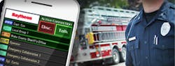 Raytheon Company (NYSE: RTN) has released a mobile app for first responders that provides reliable and secure real-time communications, situational awareness and a suite of robust collaboration capabilities for groups of users on smartphones, tablets and mobile data computers. One Force&circledR; Mobile Collaboration is a complete end-to-end system.