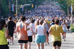 Security experts say securing open event venues such as marathons is an inherently difficult challenge. Security experts say securing open event venues such as marathons is an inherently difficult challenge.