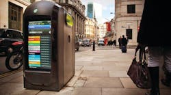 These blast-resistant recycle bins from Renew have been deployed in London, New York and Singapore.