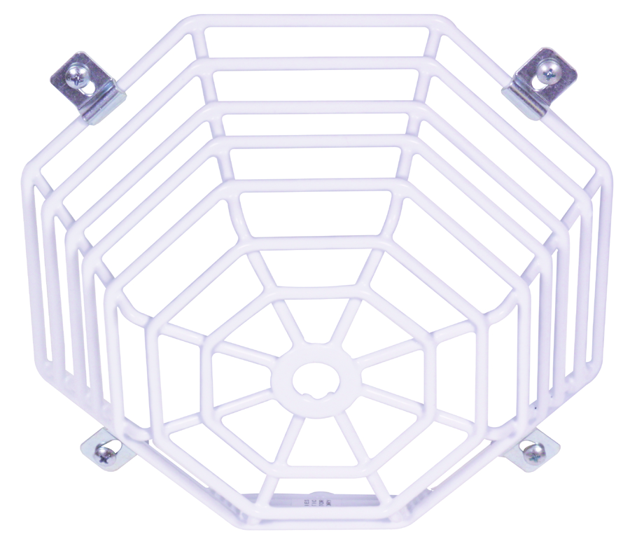 The Steel Web Stopper protects a variety of smoke detectors.