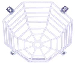 The Steel Web Stopper protects a variety of smoke detectors. The Steel Web Stopper protects a variety of smoke detectors.