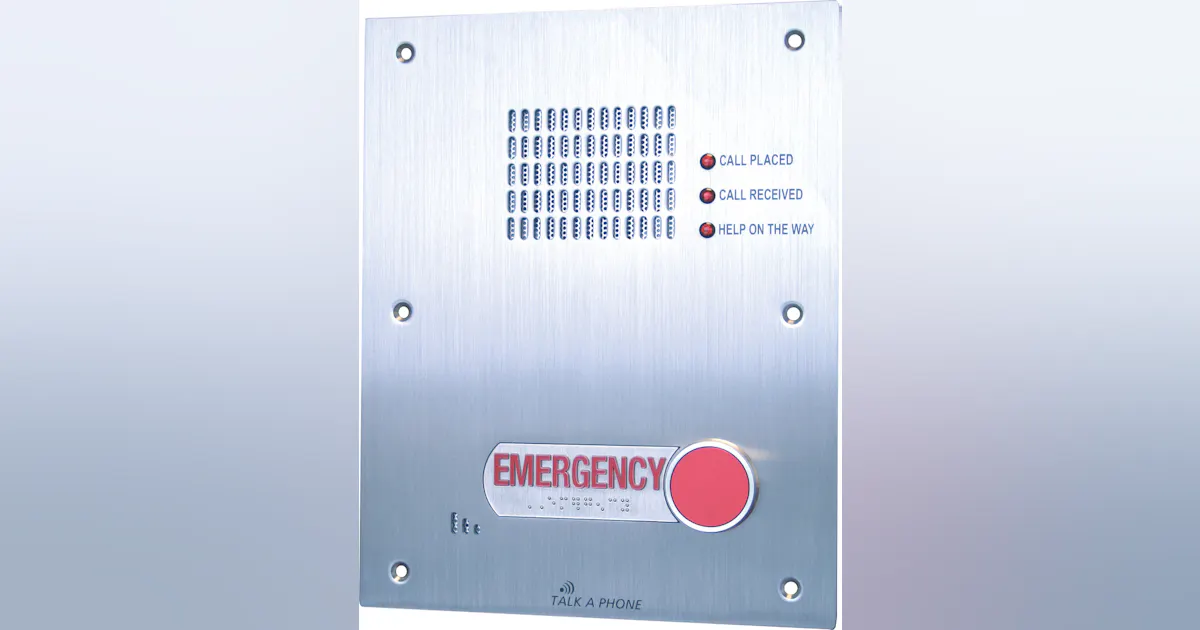 Talk A Phone's emergency phones now integrate with Singlewire ...