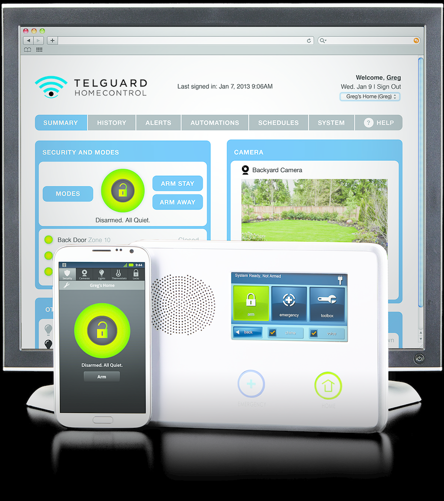The Telguard HomeControl solution will be available on the 2GIG Go!Control panel in May.