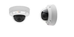 AXIS M3024-LVE, left, provides HDTV 720p video with built-in IR illumination. AXIS M3025-VE, right, provides HDTV 1080p video.