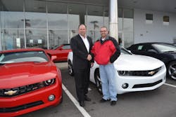 Leach was the lucky recipient selected from over 17,000 entry forms received last year through ADI’s customer appreciation sweepstakes. Leach was the lucky recipient selected from over 17,000 entry forms received last year through ADI’s customer appreciation sweepstakes.