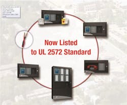 Gamewell's E3 Series® line of fire alarm and emergency communications systems now listed to ANSI/UL 2572 standard Gamewell's E3 Series® line of fire alarm and emergency communications systems now listed to ANSI/UL 2572 standard
