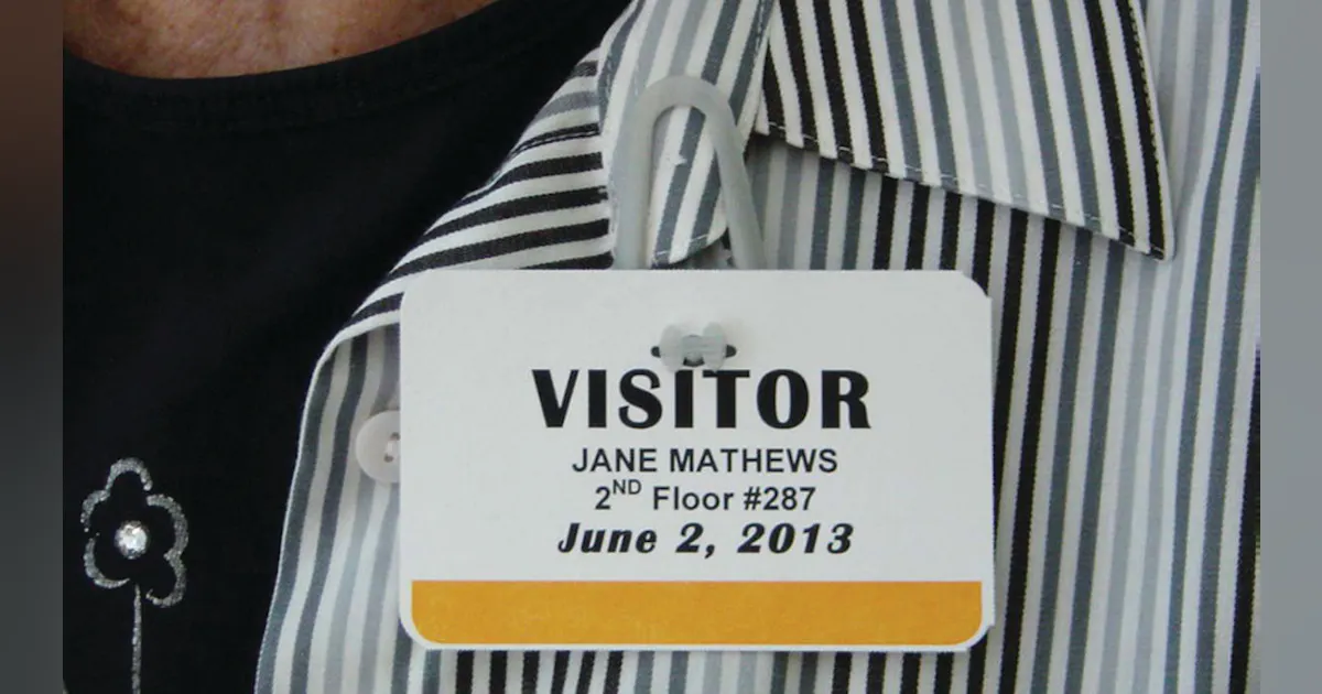 Badgetec Clip-on Visitor Badges | Security Info Watch
