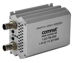 The CNVETX1 video encoder/decoder is industrially hardened for use in the most extreme operating environments. The CNVETX1 video encoder/decoder is industrially hardened for use in the most extreme operating environments.