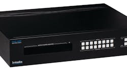 Both units can be used simultaneously to make an HDMI connection and then send the same signal to an HDBaseT receiver located at a remote destination.