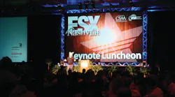 Roy Spence, who has helped brand major companies like Southwest Airlines, gave ESX luncheon attendees insights into what purpose means in business.