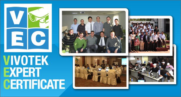 The Expert Certificate Program was designed for VIVOTEK distributors and system integrators.