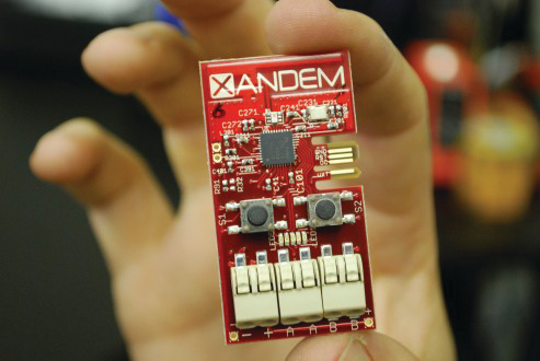 Xandem's TMD technology detects through walls and obstructions.