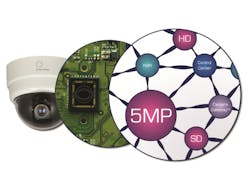 Features of the 5MP camera range include; 12fps at 5MP resolutions and lower bandwidth requirements through advanced H.264 compression. Features of the 5MP camera range include; 12fps at 5MP resolutions and lower bandwidth requirements through advanced H.264 compression.