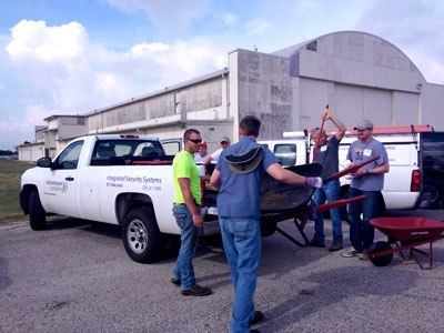 Securadyne employees help out in Moore, Okla.
