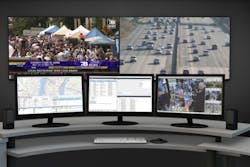 The Real-Time Crime Center solution helps increase situational awareness and direct deployment of resources. Analysts at the center can see calls coming in and pull up video images from the scene immediately. The Real-Time Crime Center solution helps increase situational awareness and direct deployment of resources. Analysts at the center can see calls coming in and pull up video images from the scene immediately.
