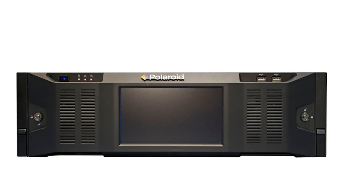 The new Polaroid NVR, being intuitive and using map-based navigation, requires little to no training. With a single click, a user can export recorded video to instantly provide video to law enforcement or to proactively gather business intelligence, improve customer service and enforce corporate policies among other applications. From any client, management can obtain centralized viewing from live and recorded video.