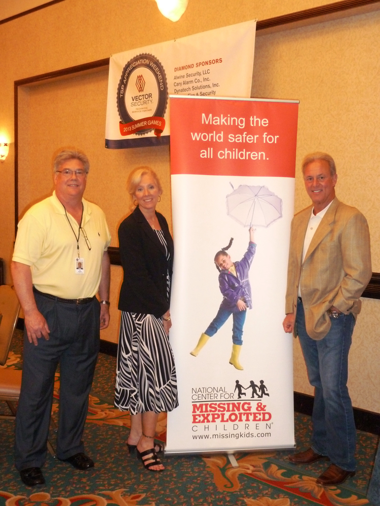 Vector Security, the provider of intelligent security solutions tailored to the needs of the customer, recently donated $9,000 to the National Center for Missing & Exploited Children. Over the last nine years, Vector Security has raised more than $40,000 for the organization.