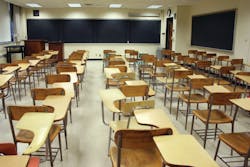 A drunk man reportedly entered a high school classroom in Colorado last week before being detained and escorted out by security officers.
