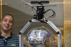 The STRANDS project, which is being led by the School of Computer Science at the University of Birmingham in the UK, is developing robotic technology that could one day be used in security applications. The STRANDS project, which is being led by the School of Computer Science at the University of Birmingham in the UK, is developing robotic technology that could one day be used in security applications.