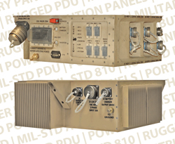 The power entry panels are part of a DoD Size, Weight, and Power (SWaP) initiative, aimed at making equipment smaller and more easily man-portable for in-field service.