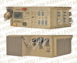 The power entry panels are part of a DoD Size, Weight, and Power (SWaP) initiative, aimed at making equipment smaller and more easily man-portable for in-field service. The power entry panels are part of a DoD Size, Weight, and Power (SWaP) initiative, aimed at making equipment smaller and more easily man-portable for in-field service.