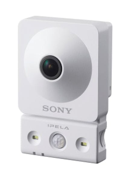 The new SNC-CX600 camera model from Sony is part of the company&apos;s new C-Series line of compact, HD cameras.