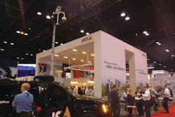 A view of the Axis Communications booth at ASIS 2013. A view of the Axis Communications booth at ASIS 2013.