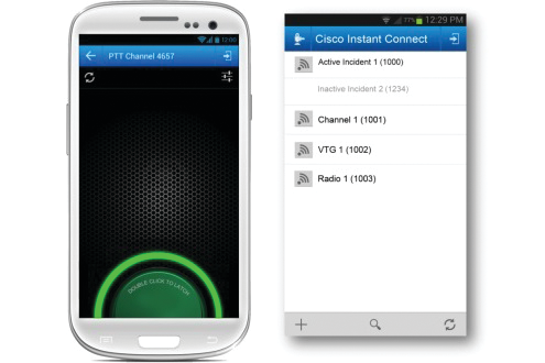 A screenshot of Cisco's new Instant Connect solution.