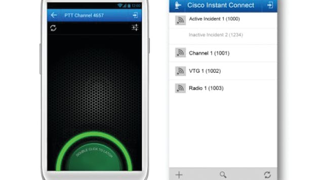 A screenshot of Cisco&apos;s new Instant Connect solution.