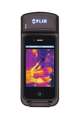 FLIR recently announced a thermal imaging camera small enough to fit into a smartphone. FLIR recently announced a thermal imaging camera small enough to fit into a smartphone.